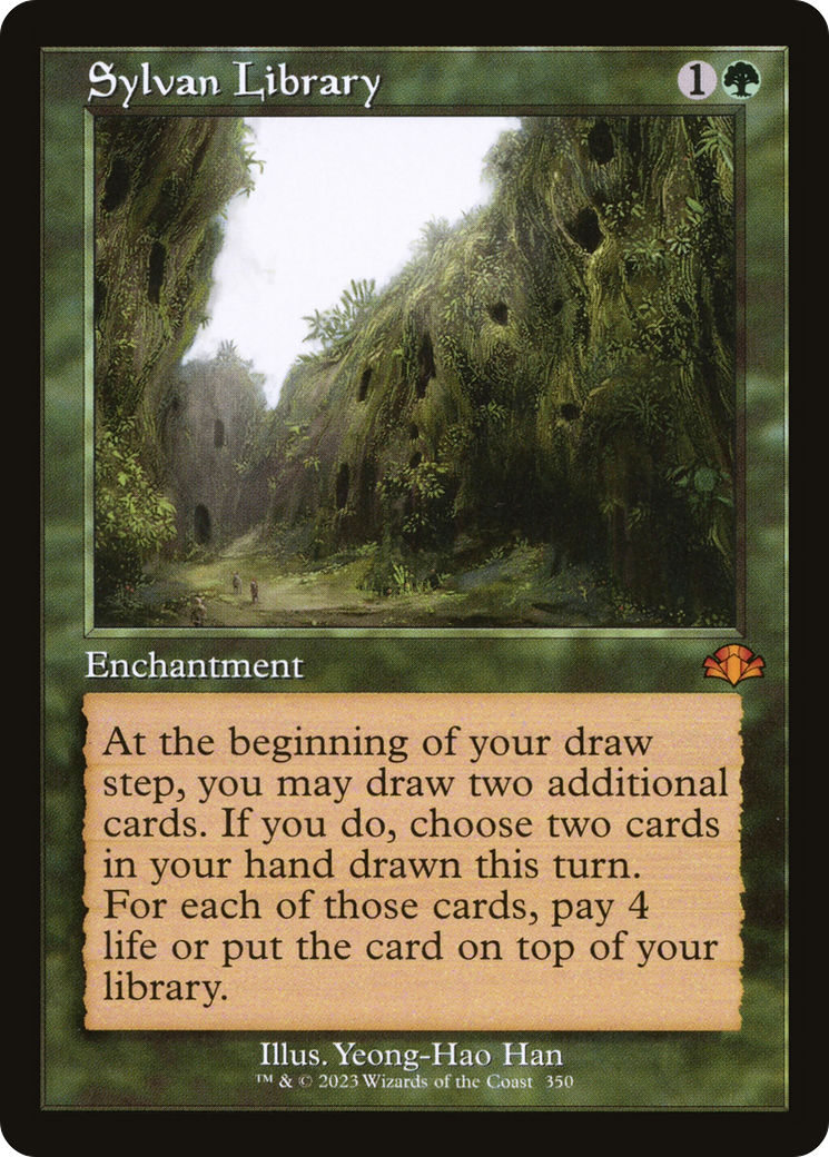 Bibliothèque Sylvan (DMR-350) - Dominaria Remastered Foil