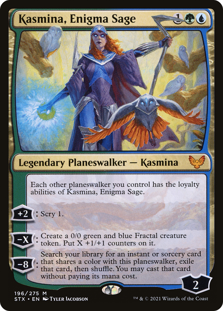 Kasmina, Enigma Sage (STX-196) - Strixhaven: School of Mages