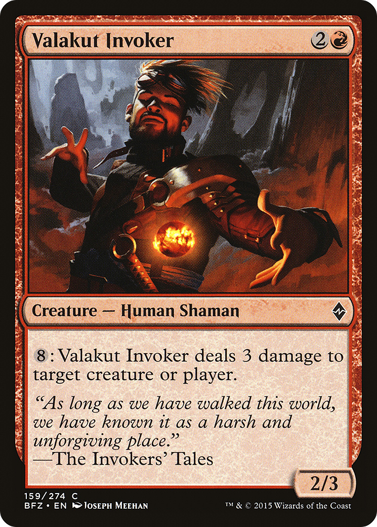 Invocateur Valakut (BFZ-159) – Bataille pour Zendikar 