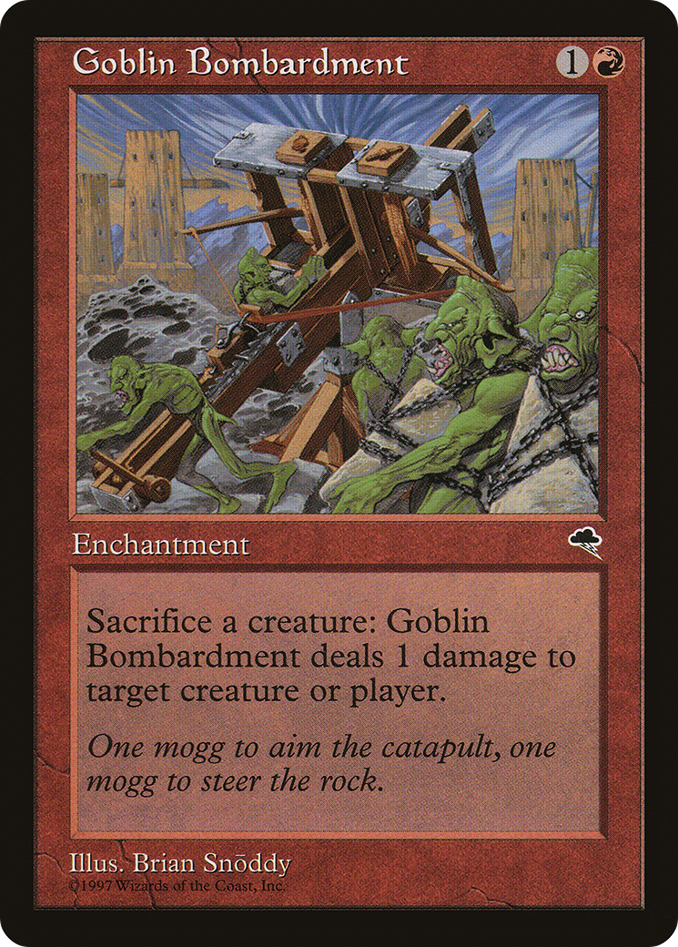 Bombardement gobelin (TMP-179) - Tempête 