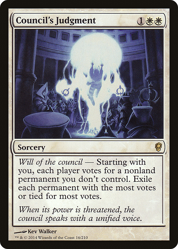 Jugement du Conseil (CNS-016) - Conspiration Foil 