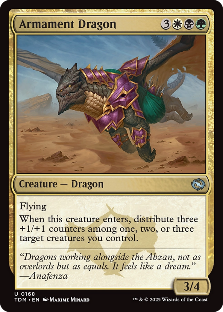 Dragon d'armement (TDM-168) - Tarkir : Tempête de dragons 