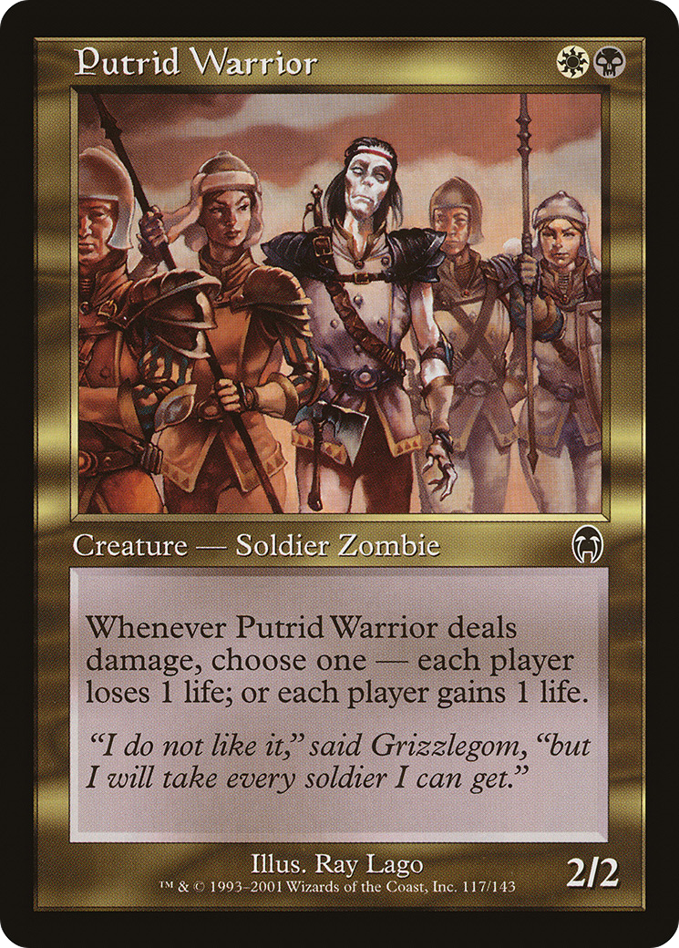Guerrier putride (APC-117) - Apocalypse 