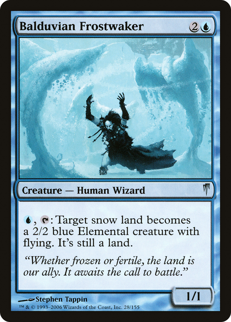 Balduvian Frostwaker (CSP-028) - Vague de froid 