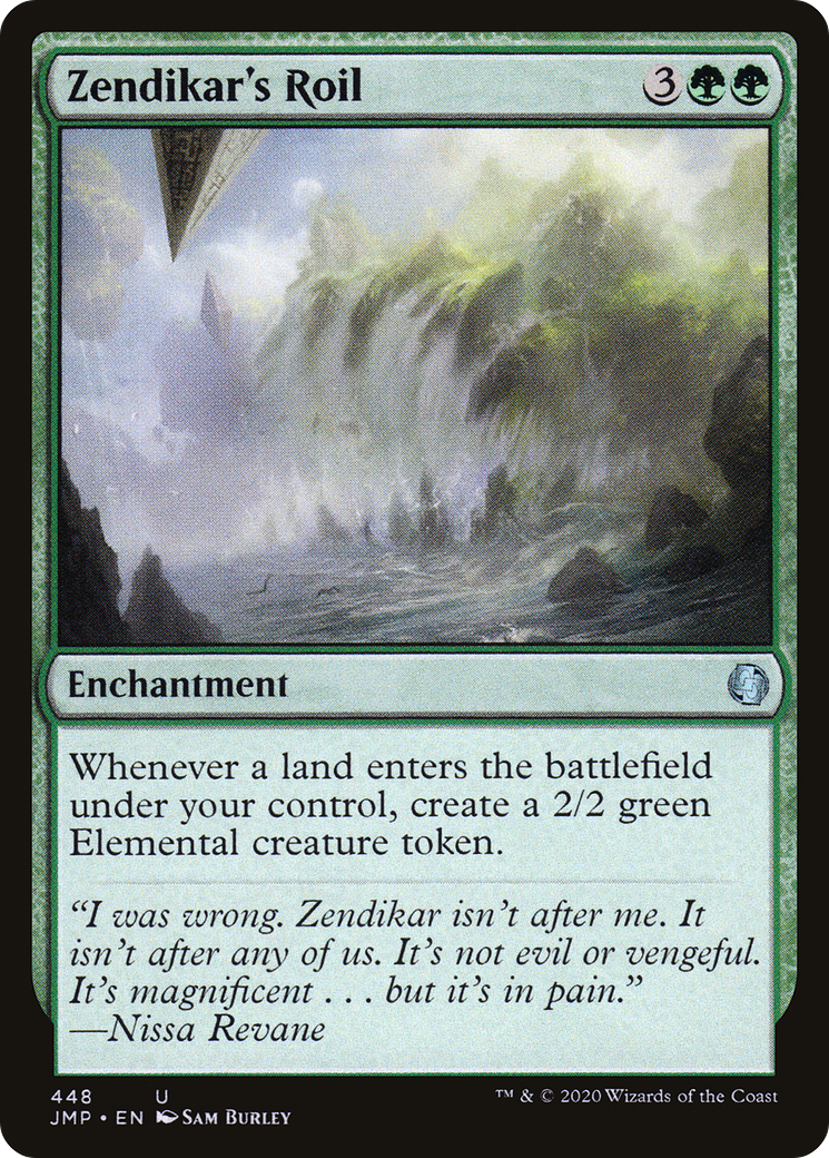Roulement de Zendikar (JMP-448) – Bon départ 