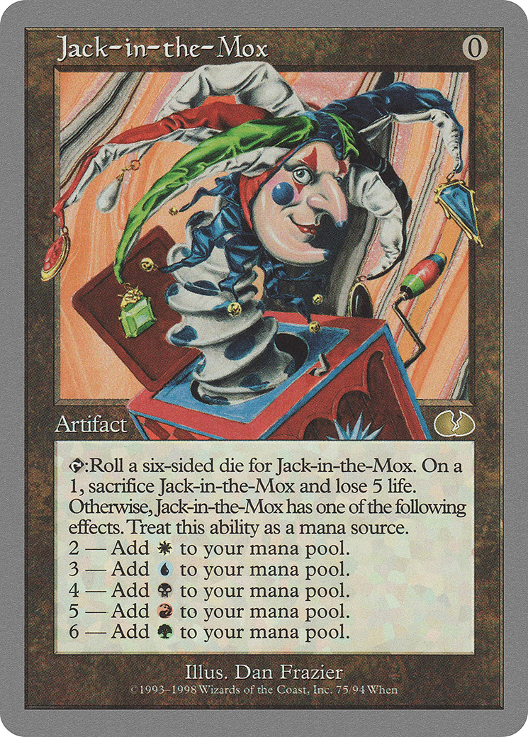 Jack-in-the-Mox (UGL-075) - Décollé 