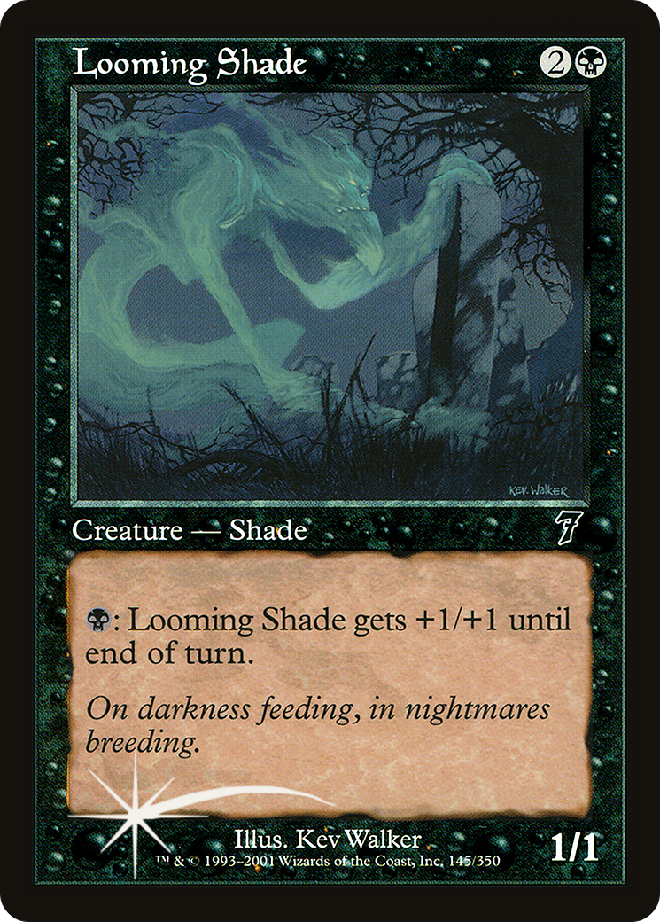 Looming Shade (7ED-145★) - Seventh Edition Foil
