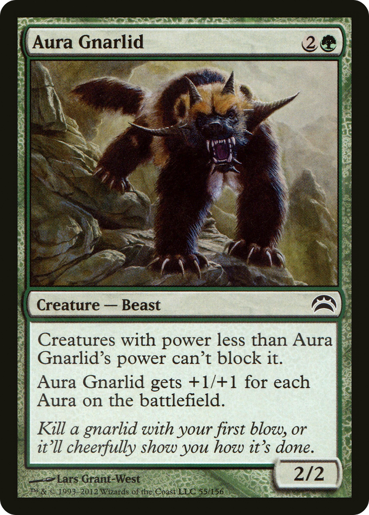 Aura Gnarlid (PC2-055) - Planechase 2012 