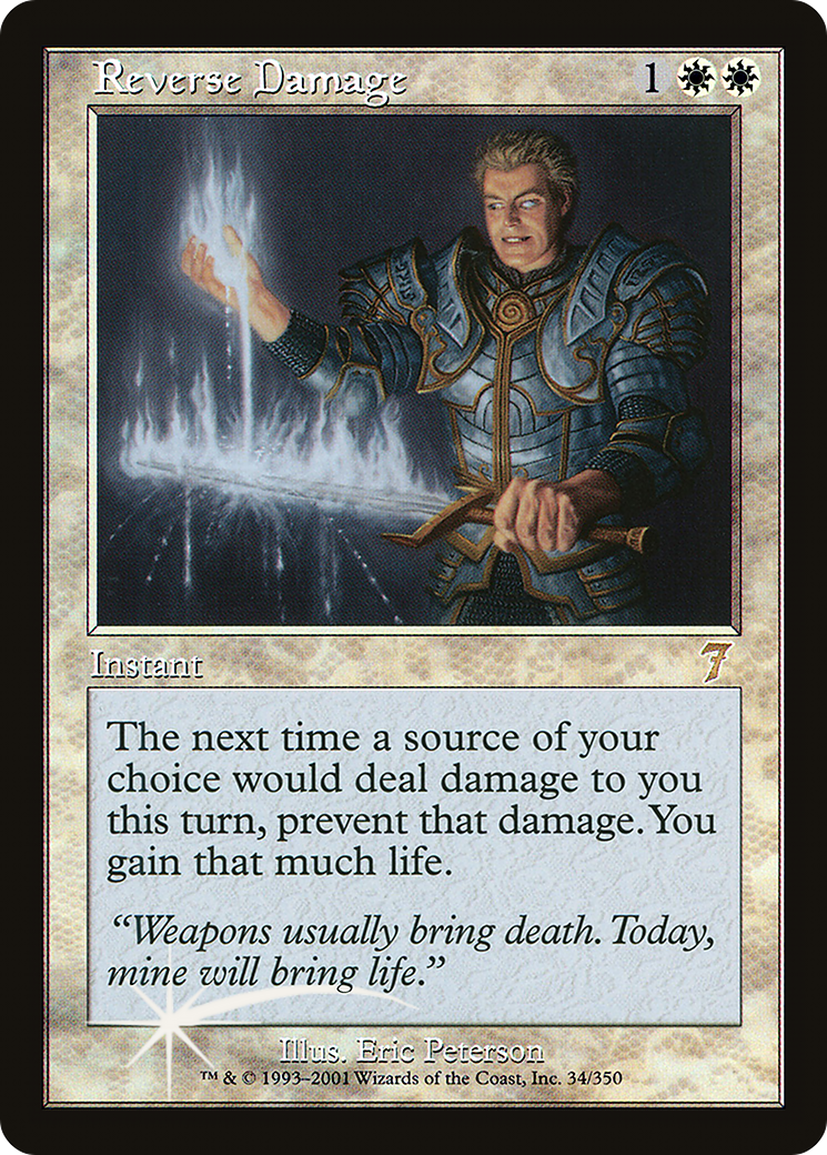 Reverse Damage (7ED-34★) - Septième édition 
