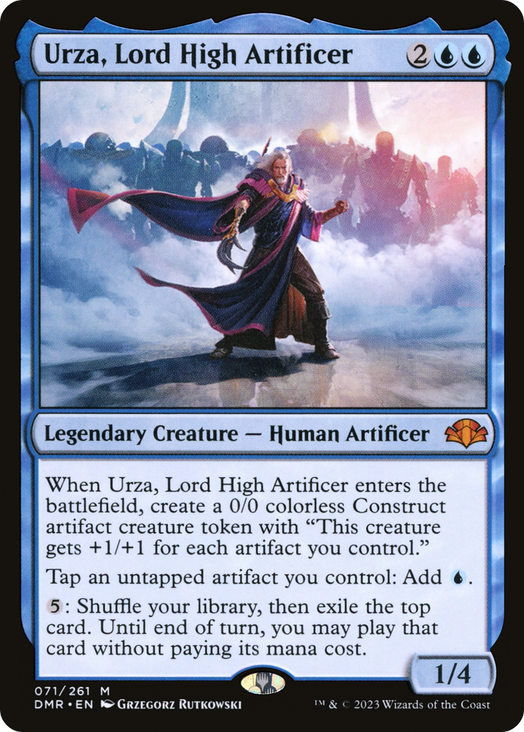 Urza, Lord High Artificer (DMR-071) - Dominaria Remastered Foil