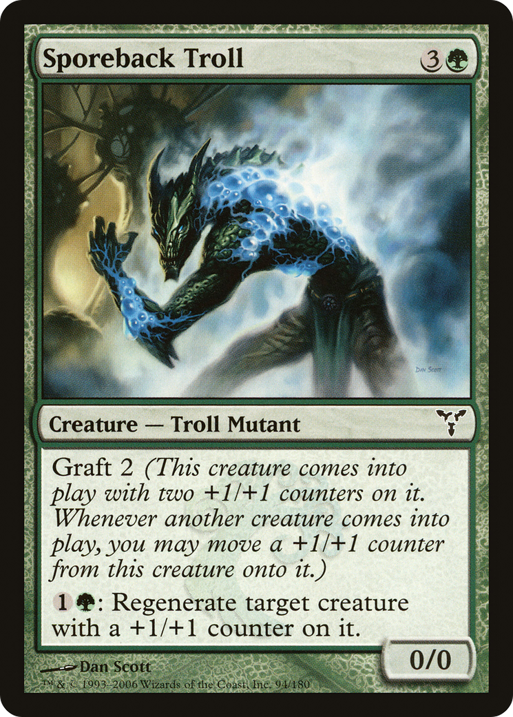 Troll Sporeback (DIS-094) - Dissension Foil 