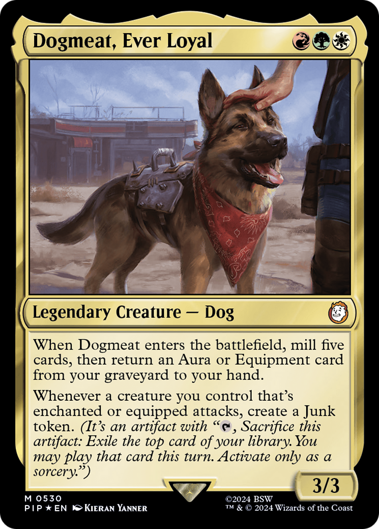 Dogmeat, toujours fidèle (PIP-530) - Fallout Foil