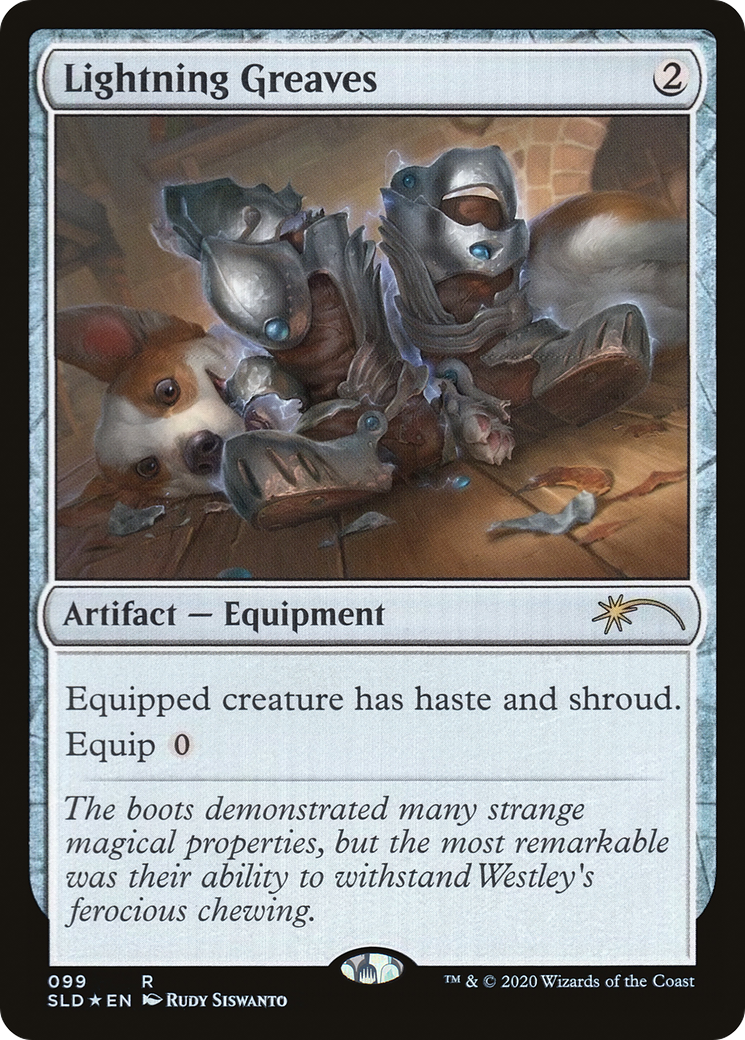 Lightning Greaves (099) (SLD-099) - Secret Lair Drop