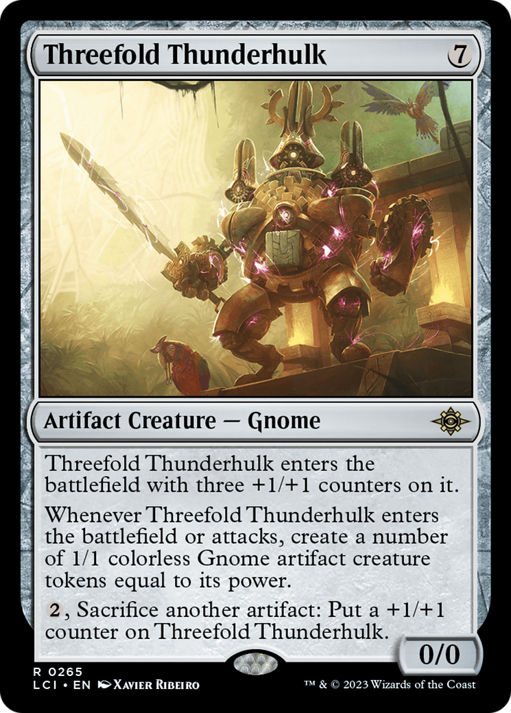Thunderhulk Triple (LCI-265) - Les Cavernes Perdues d'Ixalan