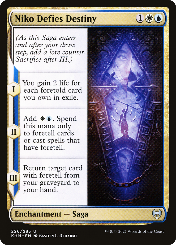 Niko défie le destin (KHM-226) - Kaldheim Foil 