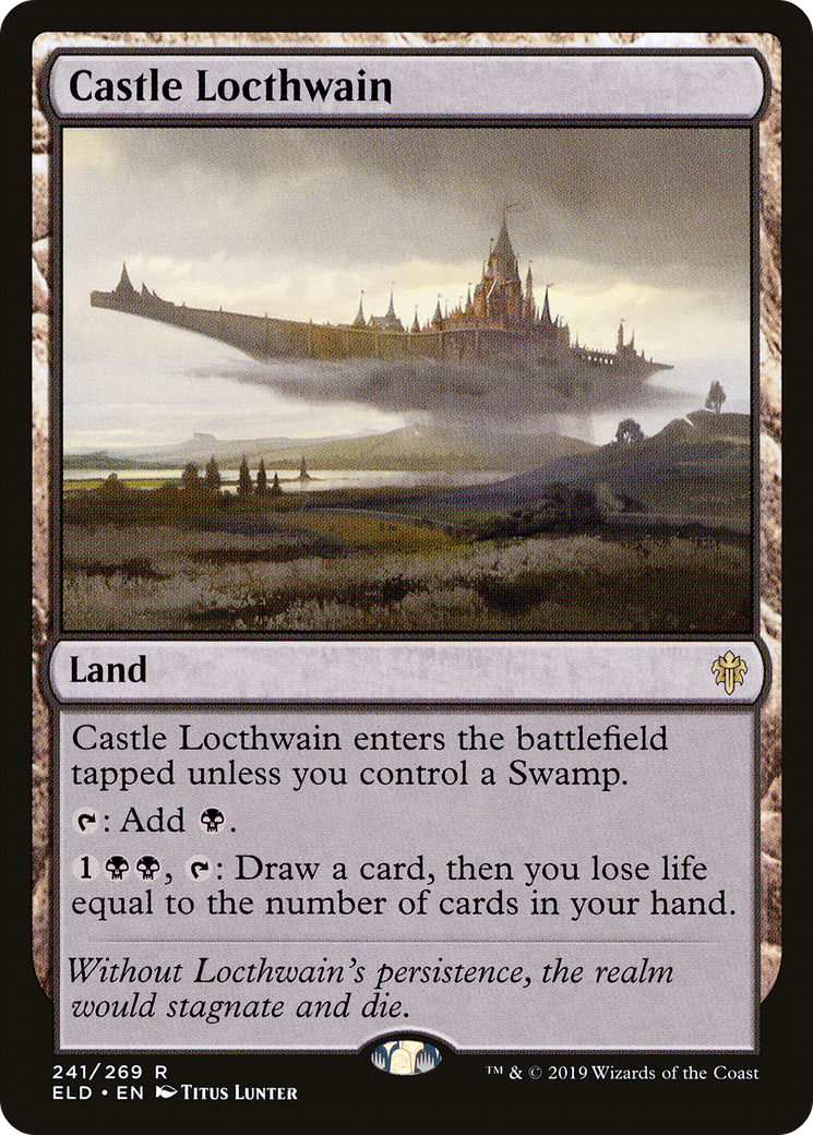 Château de Locthwain (ELD-241) - Trône d'Eldraine 