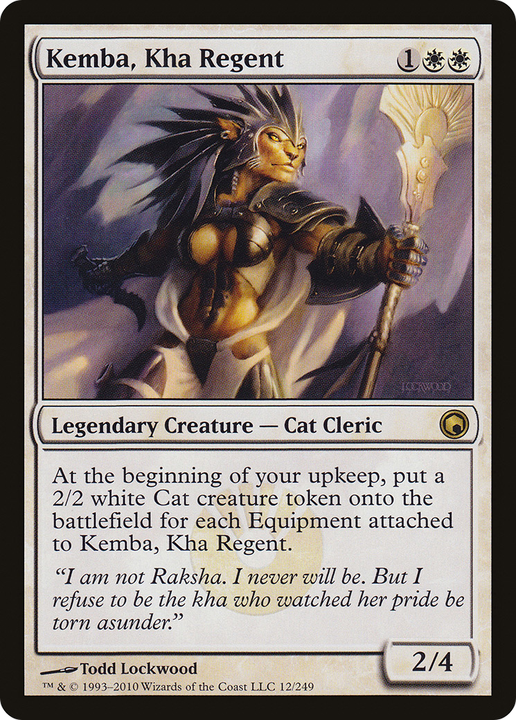 Kemba, Kha Regent (SOM-012) - Scars of Mirrodin Foil
