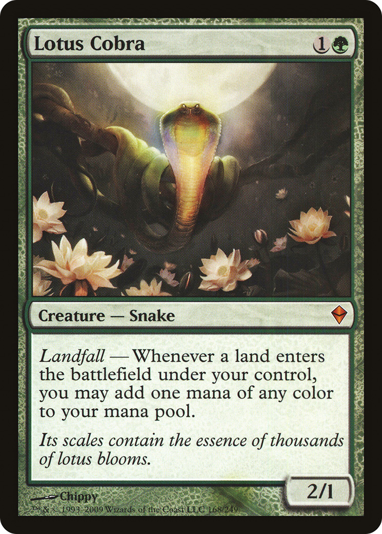 Lotus Cobra (ZEN-168) - Zendikar Foil