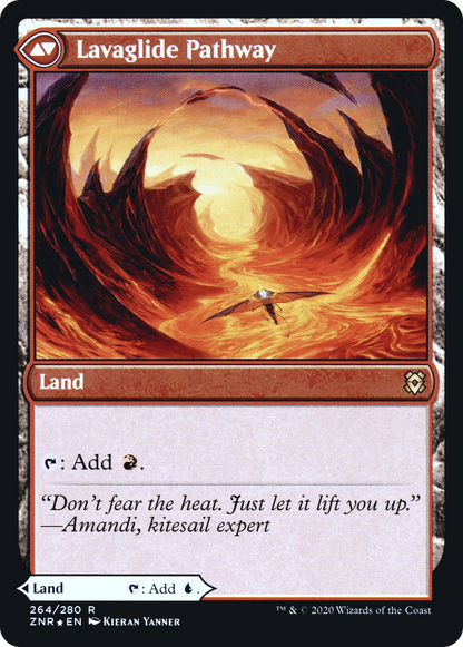 Riverglide Pathway (PRE-264S) - Zendikar Rising Promos Foil