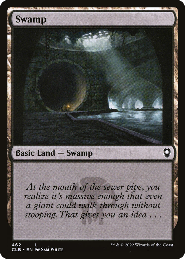 Swamp (462) (CLB-462) - Commander Legends: Battle for Baldur's Gate