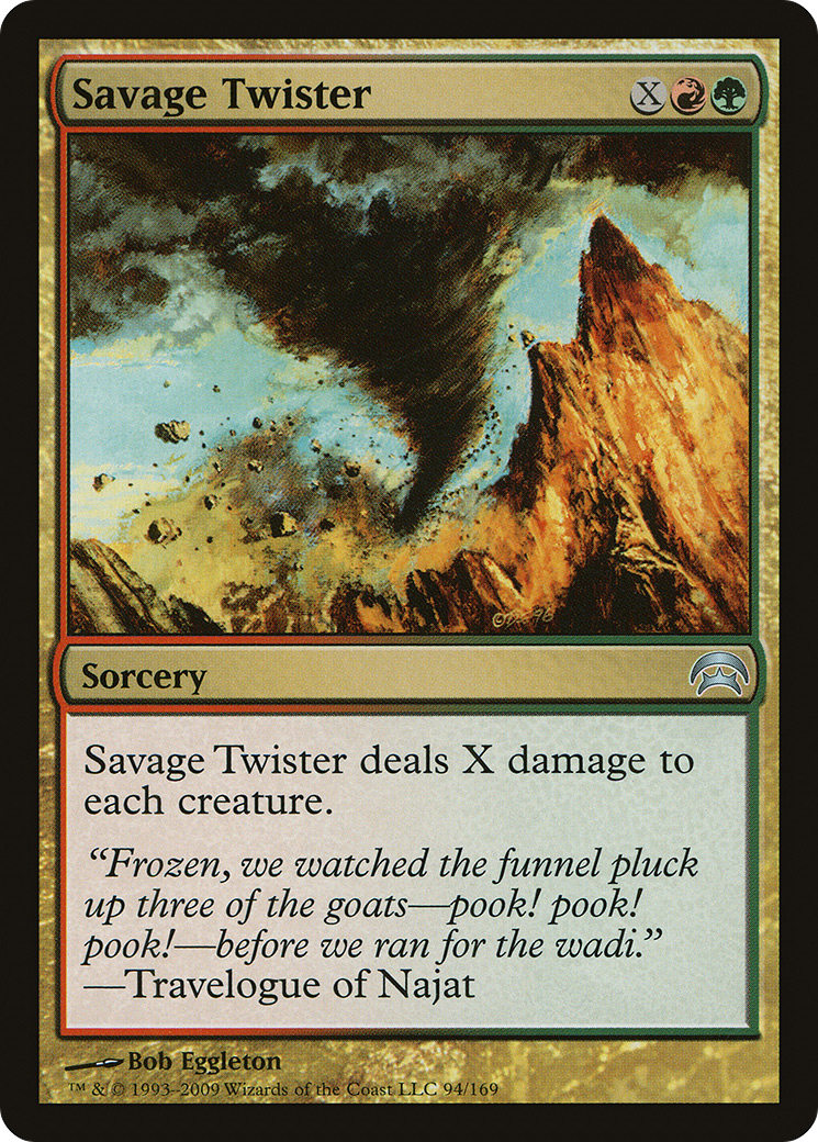 Savage Twister (HOP-094) - Planechase 
