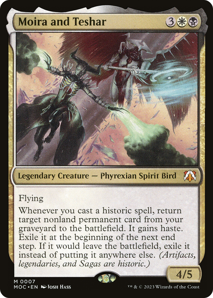 Moira and Teshar (MOC-007) - March of the Machine Commander