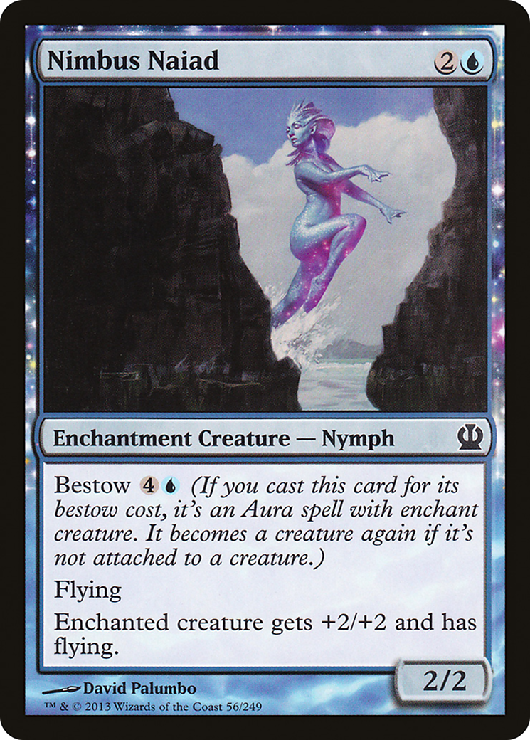 Nimbus Naiad (THS-056) - Theros : (enchantement) Foil 