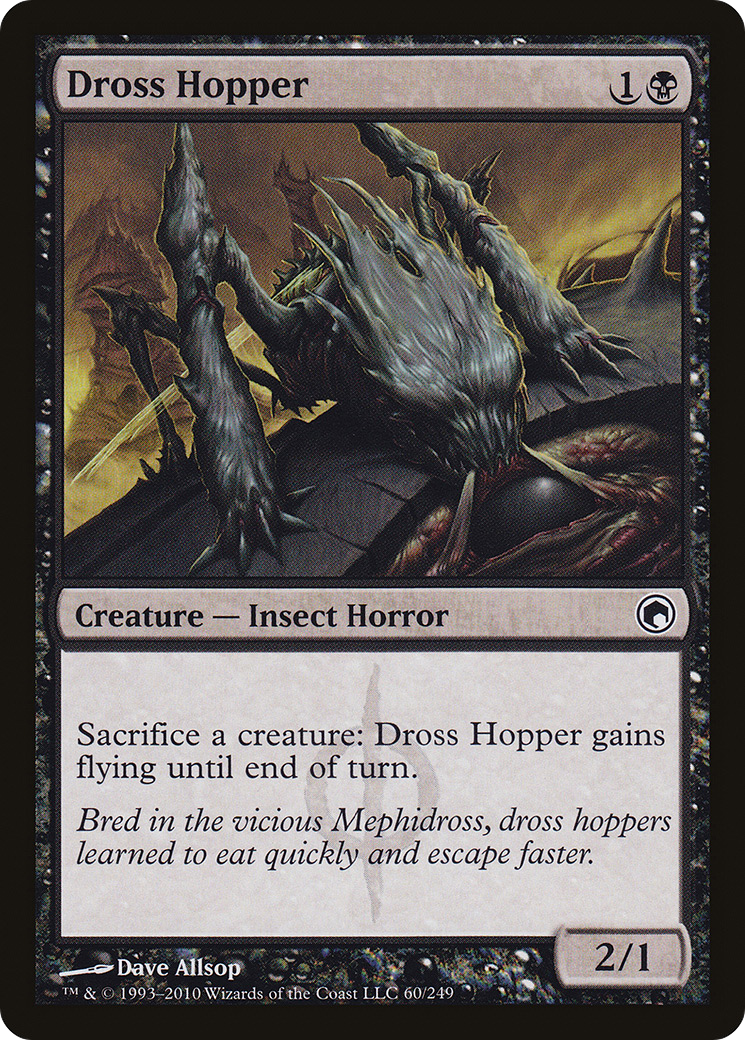 Dross Hopper (SOM-060) - Scars of Mirrodin Foil