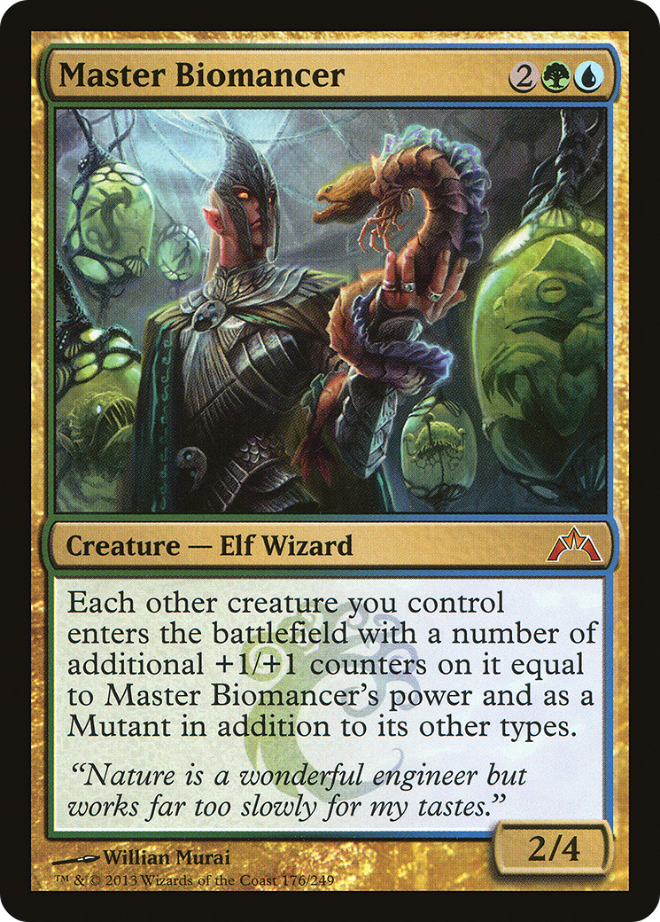 Maître Biomancien (GTC-176) - Gatecrash Foil