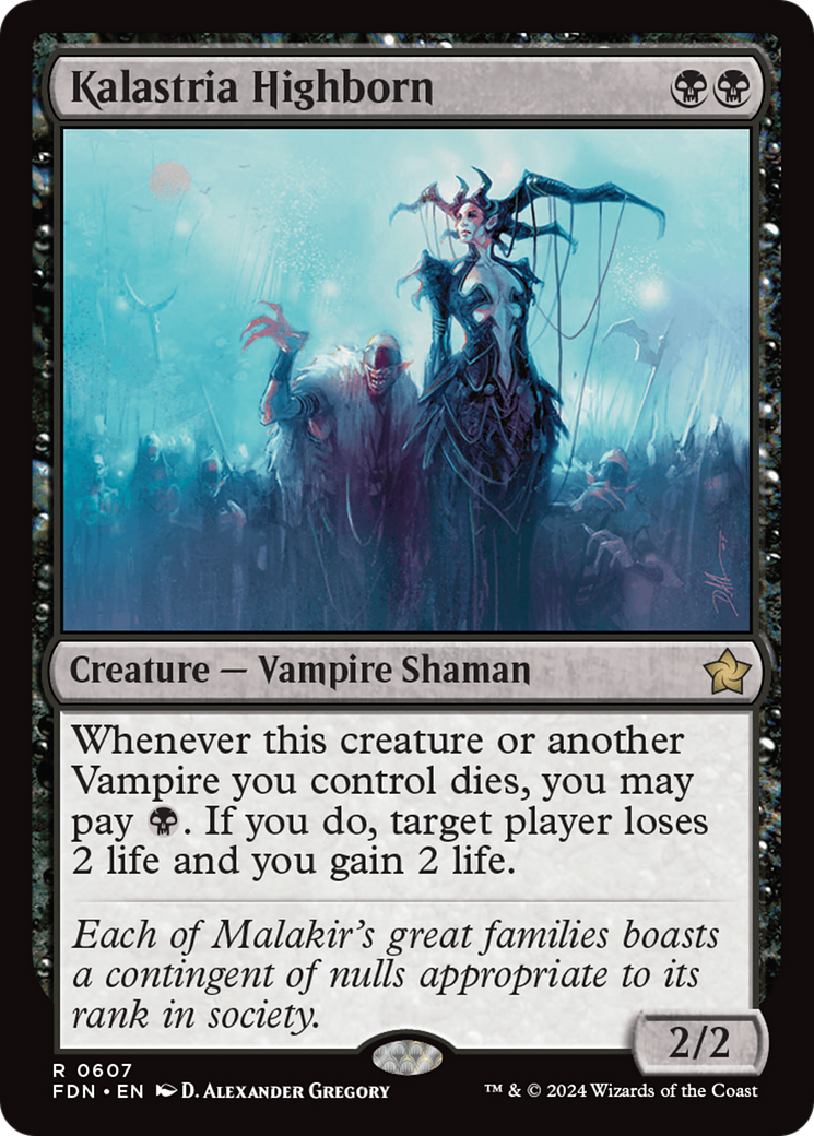 Kalastria Highborn (FDN-607) - Fondations 