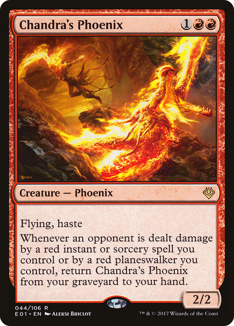 Chandra's Phoenix (AC2-044) - Archenemy: Nicol Bolas