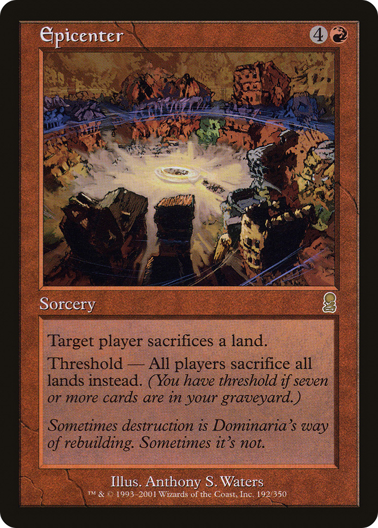 Épicentre (ODY-192) - Odyssey Foil 
