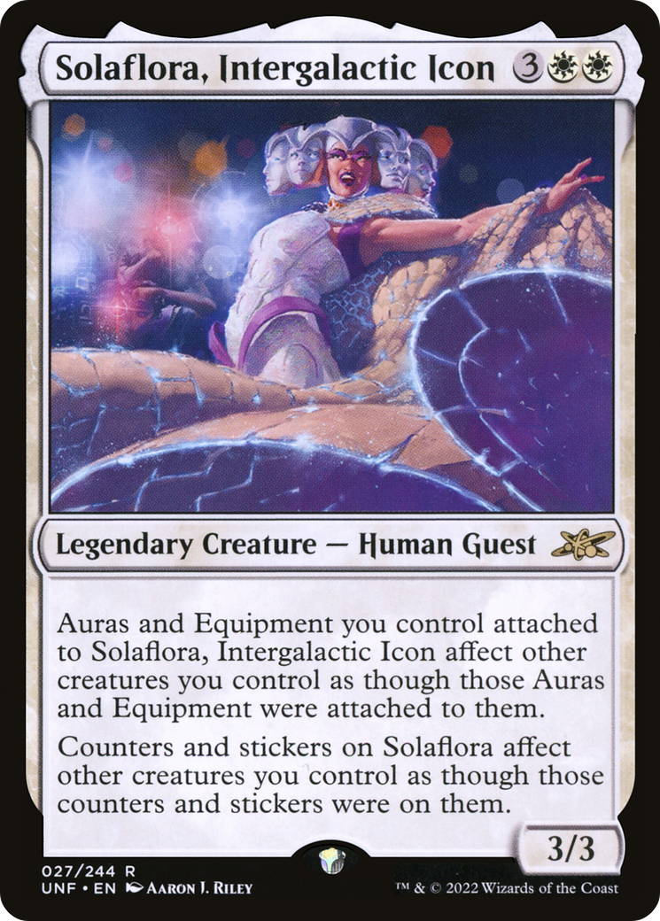 Solaflora, icône intergalactique (UNF-027) - Unfinity Foil