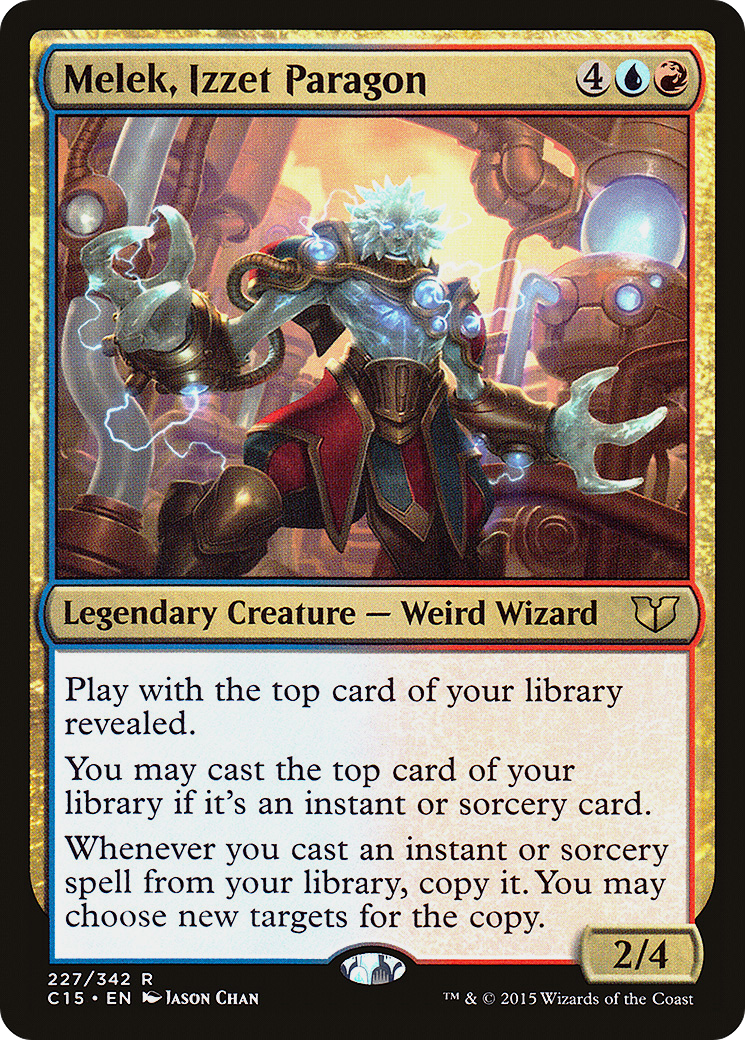 Melek, Izzet Paragon (C15-227) - Commandant 2015 