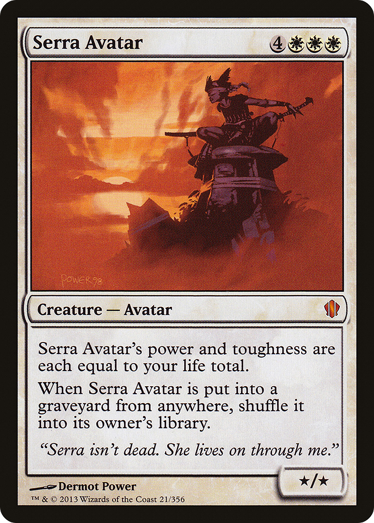 Serra Avatar (C13-021) - Commandant 2013 