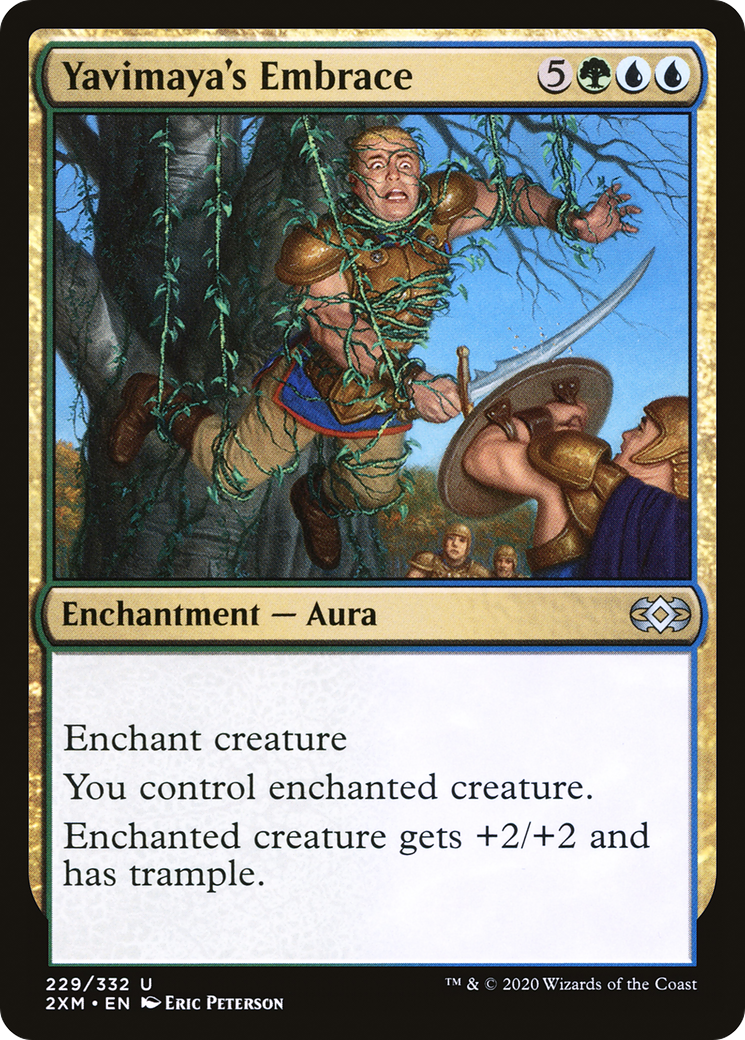 L'Étreinte de Yavimaya (2XM-229) - Double Masters Foil 