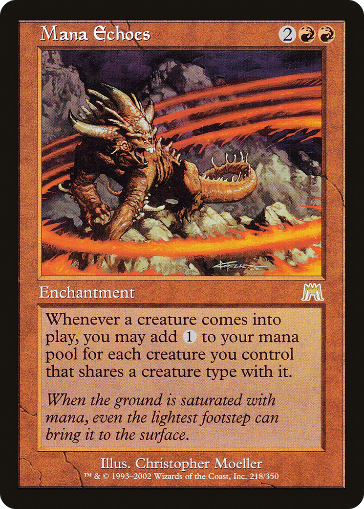 Échos de mana (ONS-218) - Onslaught Foil 