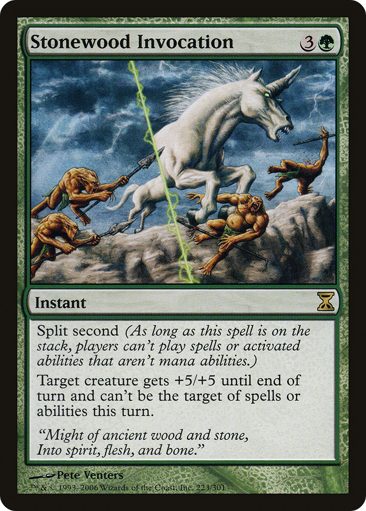 Invocation de Stonewood (TSP-223) - Spirale temporelle 