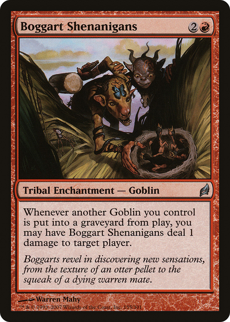 Les manigances des Boggarts (LRW-155) - Lorwyn Foil 