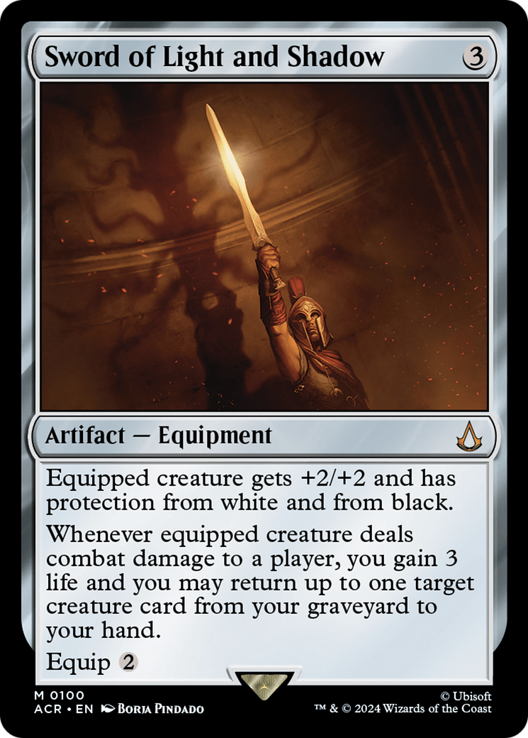 Épée de Lumière et d'Ombre (ACR-100) - Assassin's Creed Foil 
