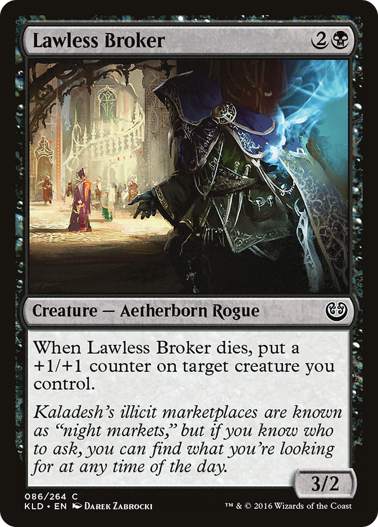 Courtier sans loi (KLD-086) - Kaladesh Foil 