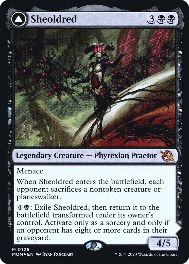 Sheoldred (PRE-125S) - March of the Machine Promos Foil