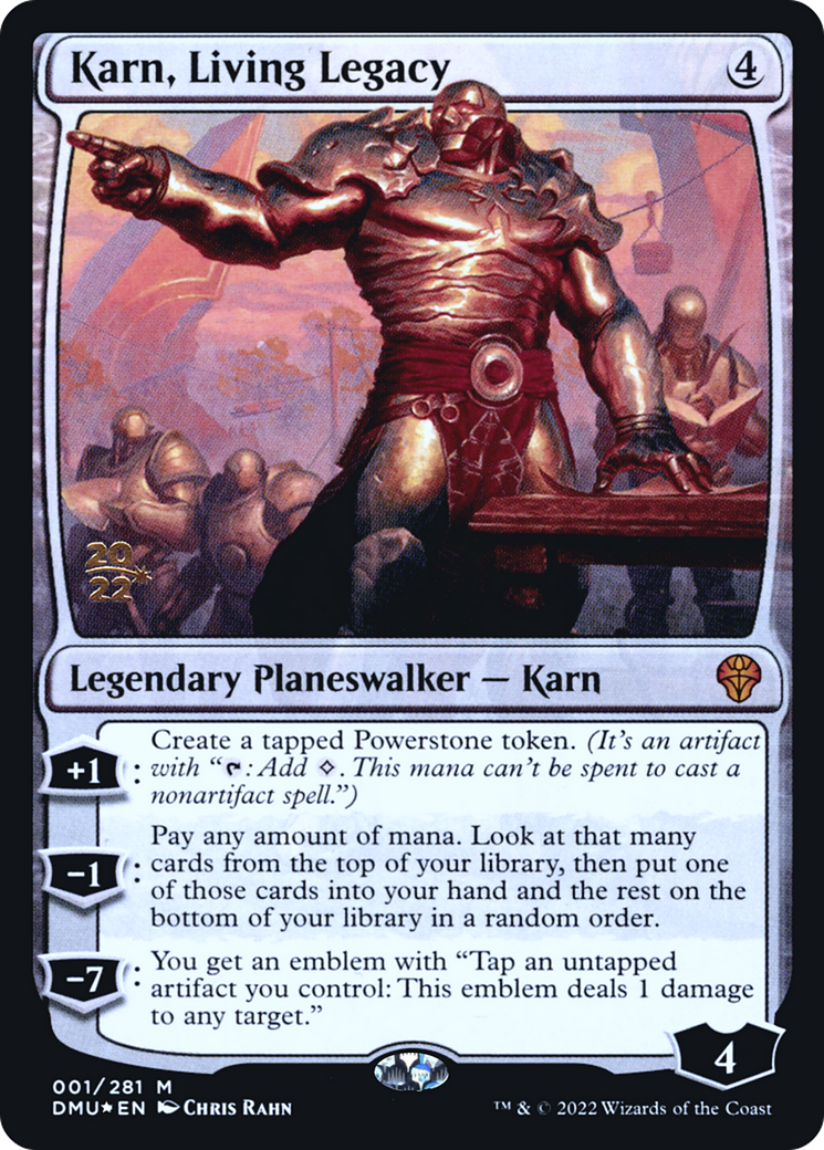 Karn, héritage vivant (PDMU-01S) - Dominaria United Promos Foil 