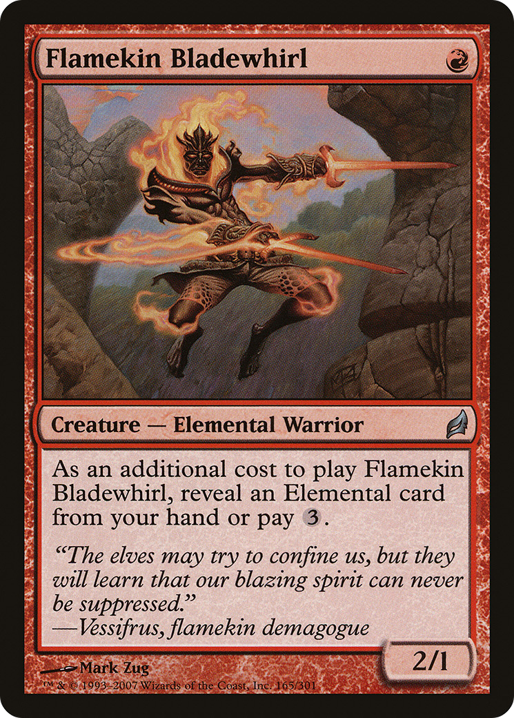 Lame tourbillonnante Flamekin (LRW-165) - Lorwyn Foil 