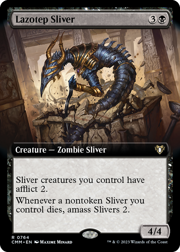 Lazotep Sliver (CMM-764) - Commander Masters : (Extended Art)