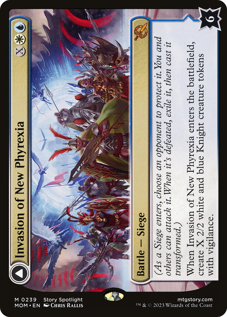 Invasion de la Nouvelle Phyrexia // Teferi Akosa de Zhalfir (MOM-239) - Marche de la Machine Foil 