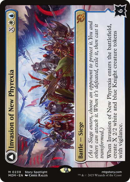 Invasion de la Nouvelle Phyrexia // Teferi Akosa de Zhalfir (MOM-239) - Marche de la Machine Foil 