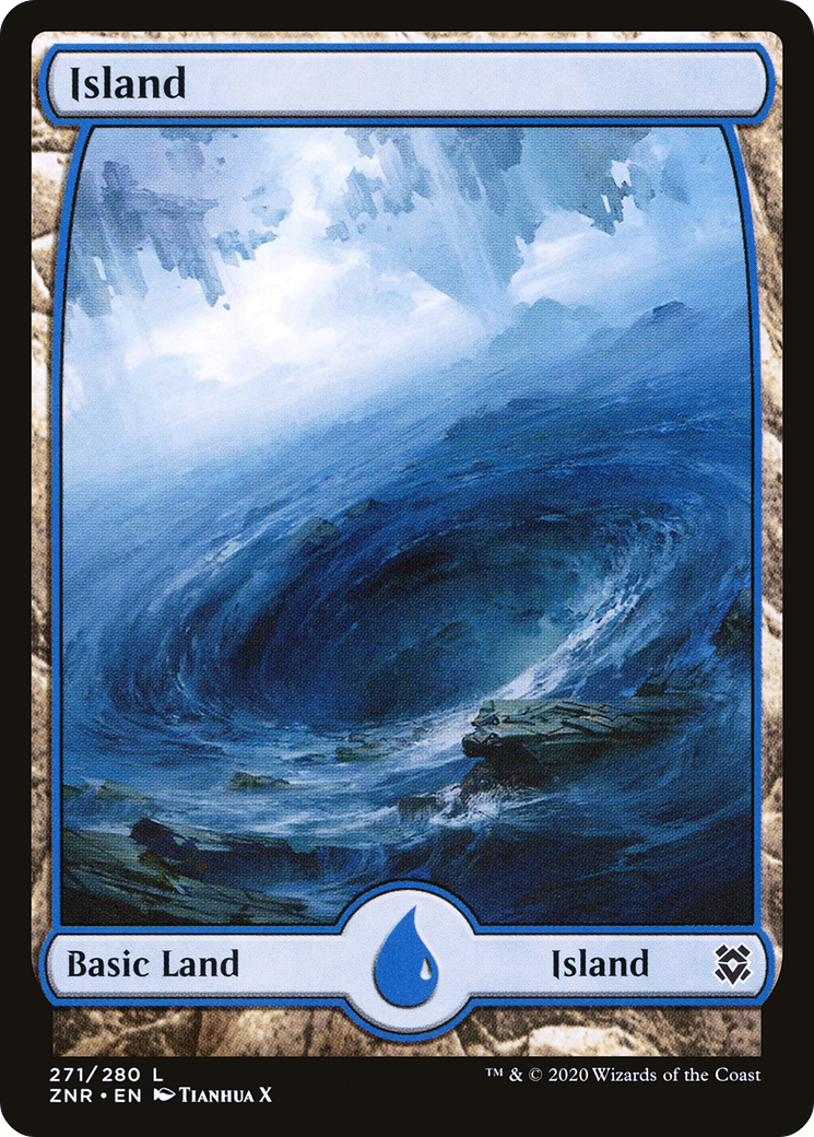 Île (ZNR-271) - Zendikar Rising : (Full Art) Foil