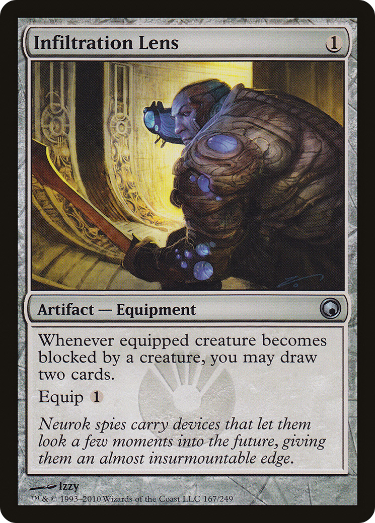 Infiltration Lens (SOM-167) - Scars of Mirrodin Foil
