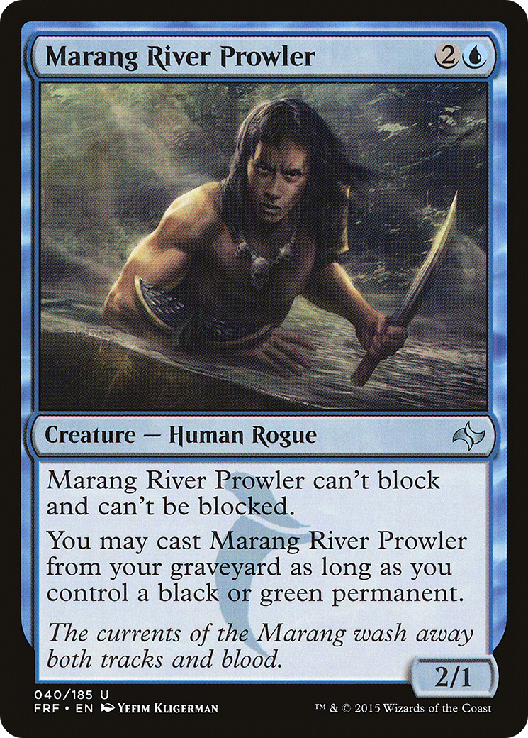 Marang River Prowler (FRF-040) - Destin reforgé 